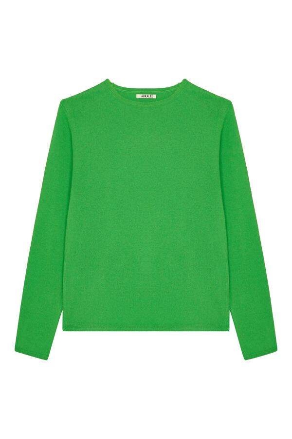  Brushed Cashmere Cotton Knit T-Shirt