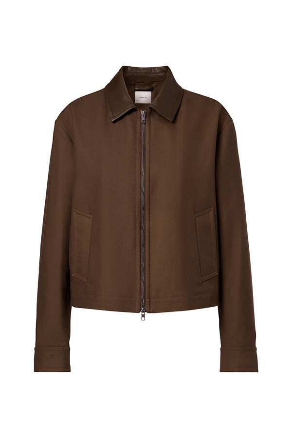Casual Cotton Twill Jacket