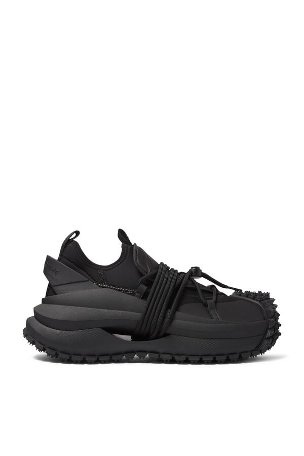 Nylon Sneakers with Scuba Details and Drawstring