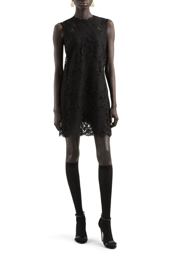Cordonetto Lace A-Line Dress