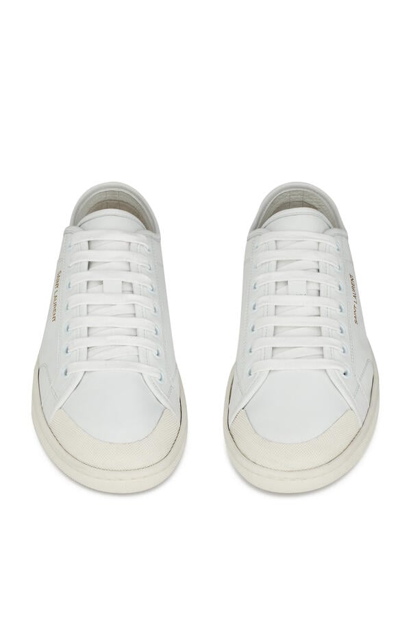 Gym Sneakers in Smooth Leather 