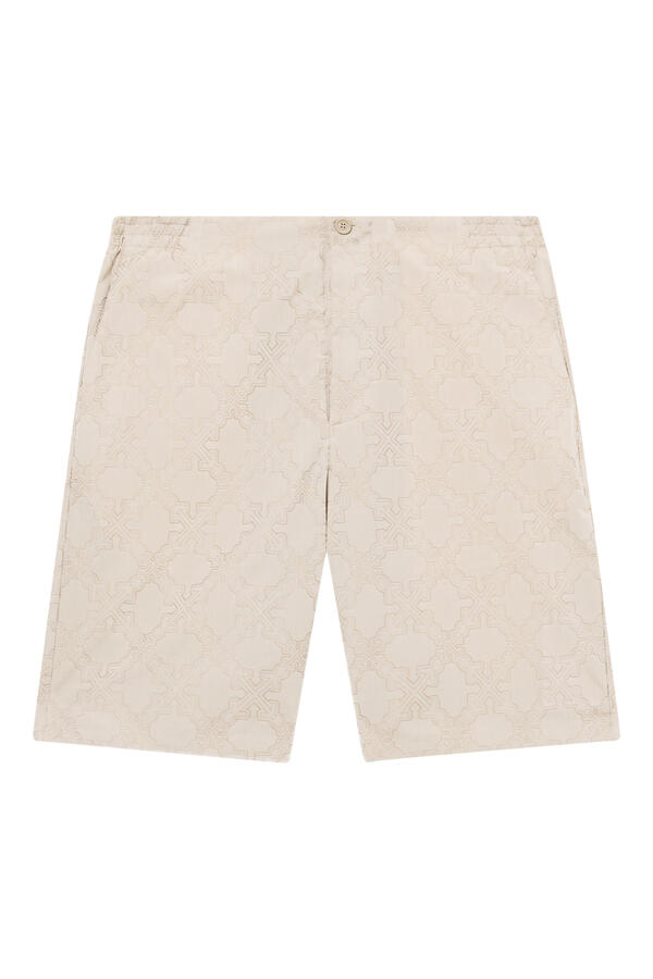 Arrow Monogram Bowling Shorts