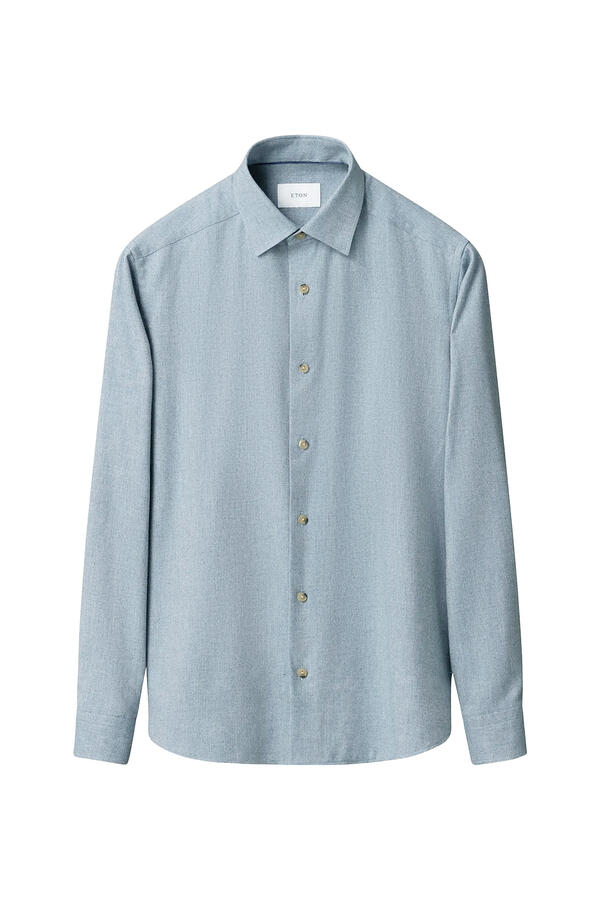 Solid Flannel Shirt
