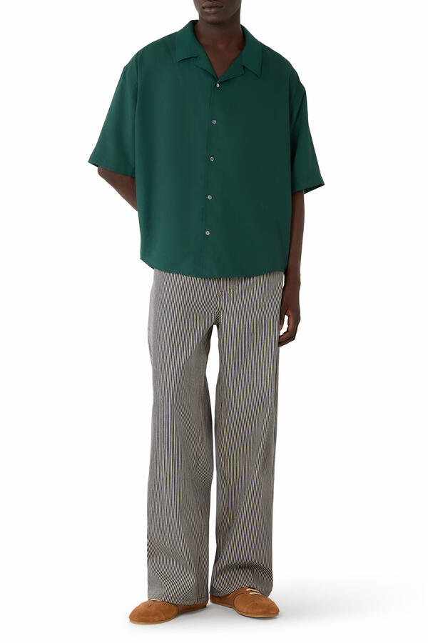 Boxy Short-Sleeve Shirt