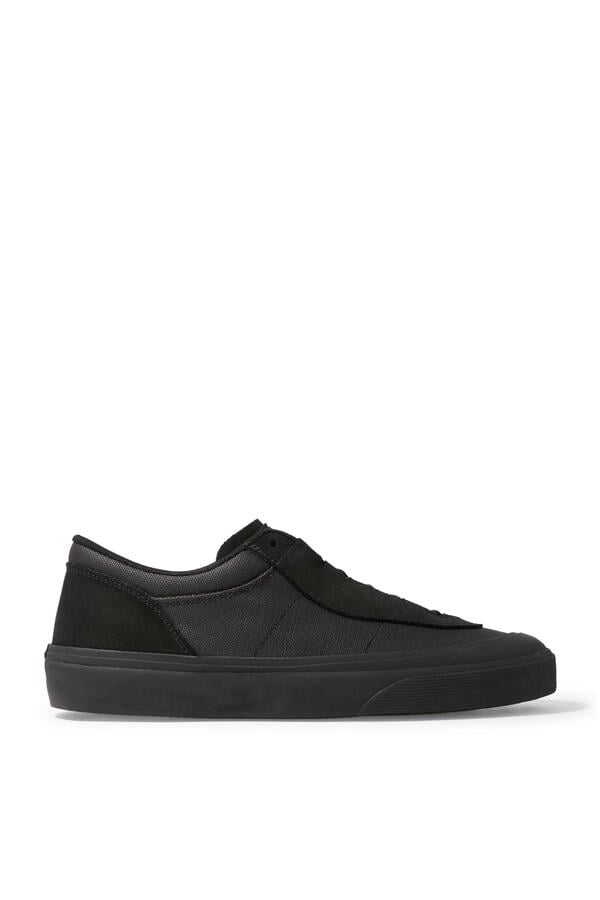  Low-Top Trainers with Compass Logo Patch