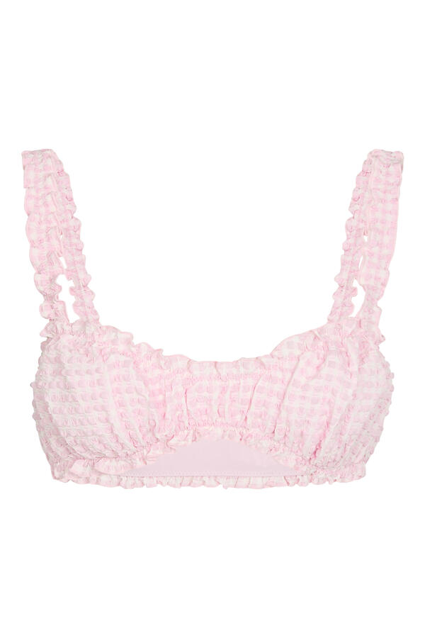 Evander Ruched Bikini Top