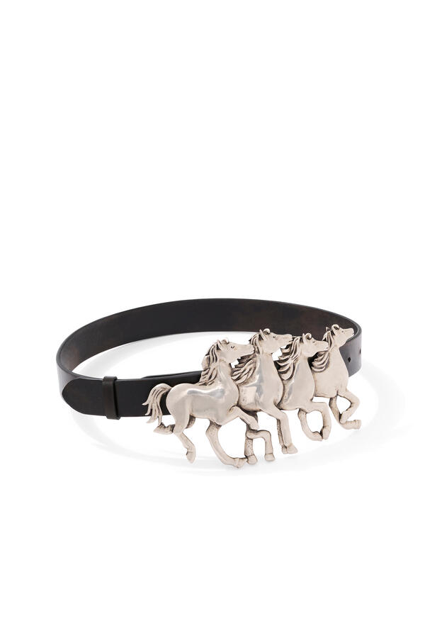 Chloé Running Horses Wide Belt 