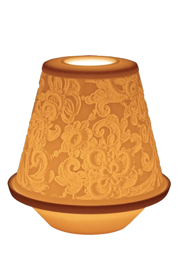 Lace Lithophane with Plate