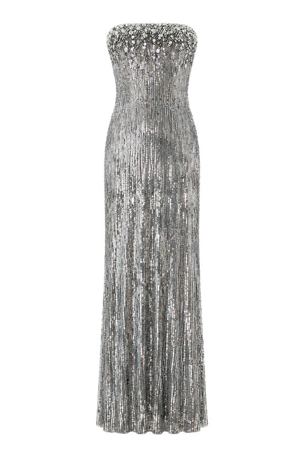 Honesty Sequin-Embellished Maxi Dress