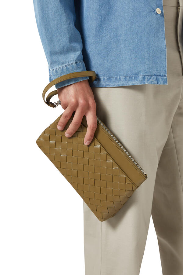 Intrecciato Prism Pouch