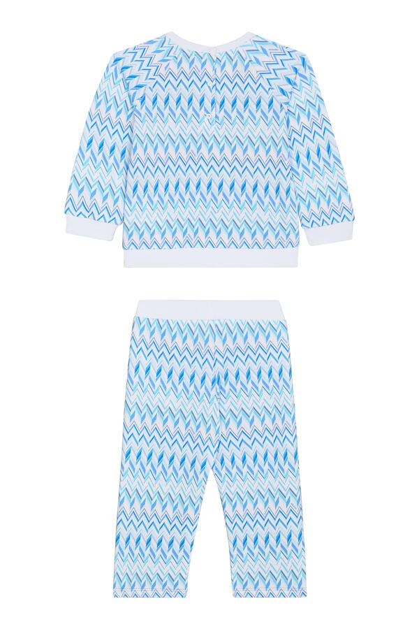 Kids Chevron Jersey Tracksuit Set