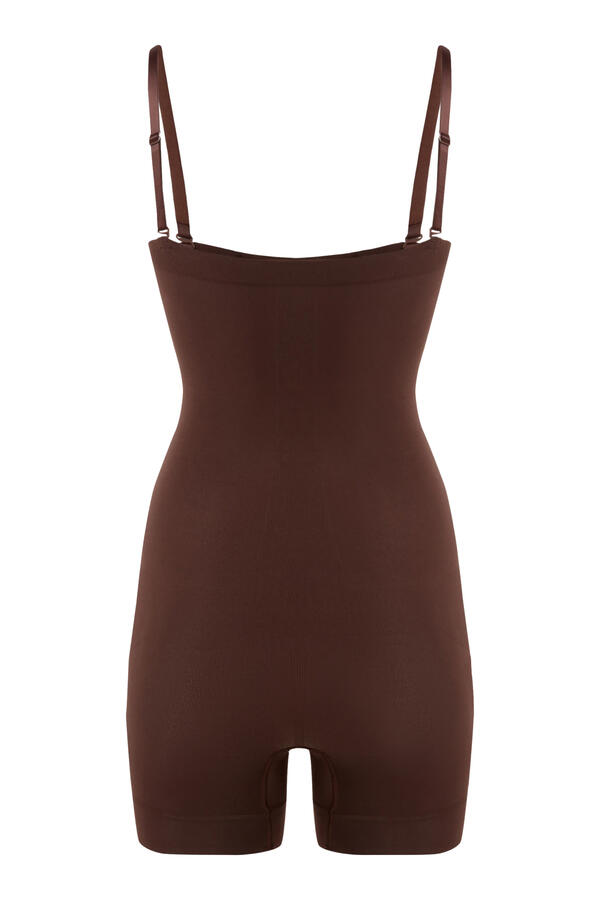  Seamless Sculpt Mid-Thigh Bodysuit
