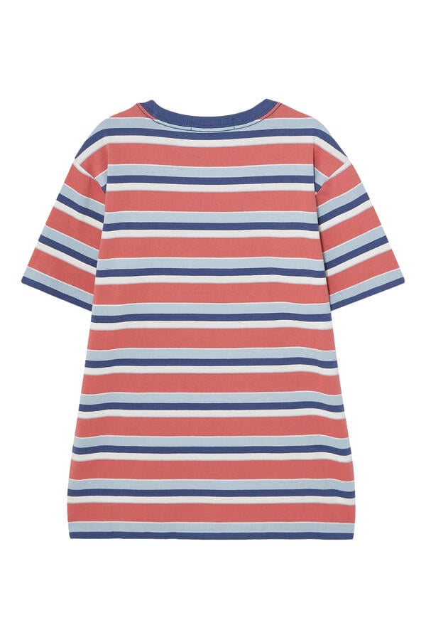 Kids Striped Cotton Jersey T-Shirt 