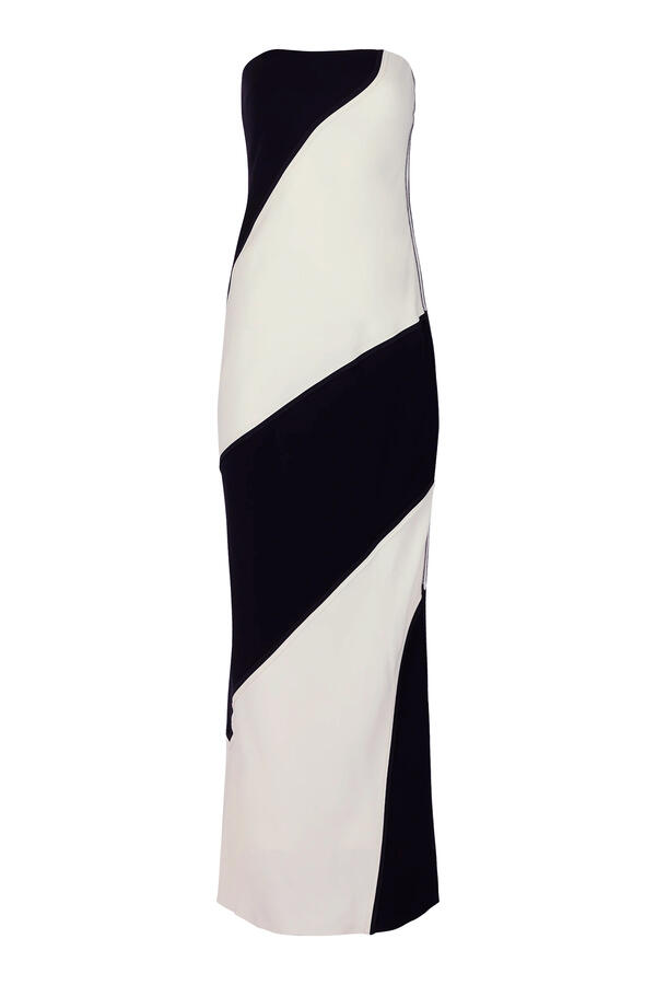 Margin Tube Dress