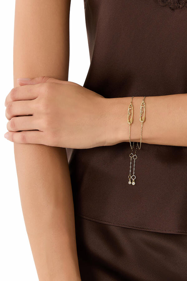 Gifting Best Friends Set, Brass & Cubic Zirconia