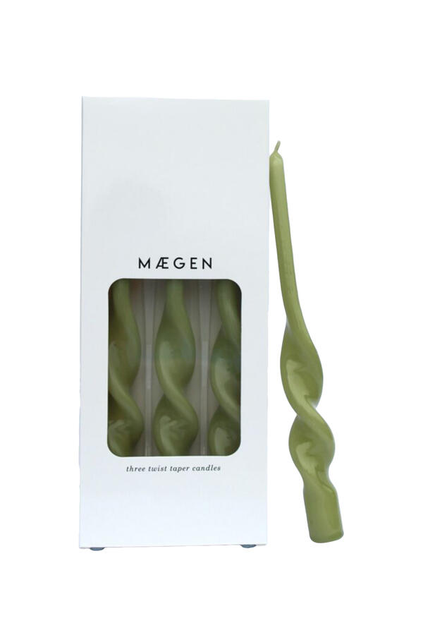 Twisted Taper Candle