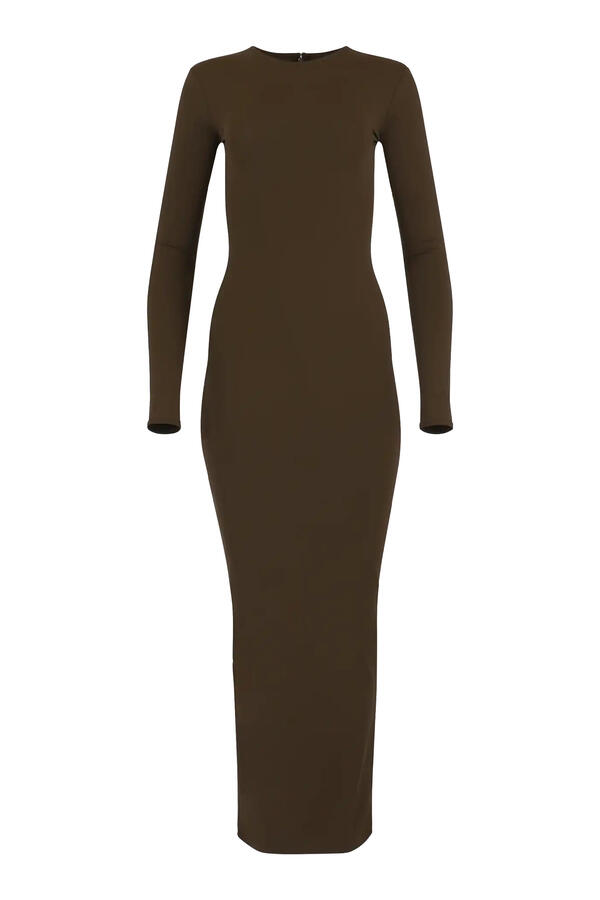 Long Sleeves Maxi Dress