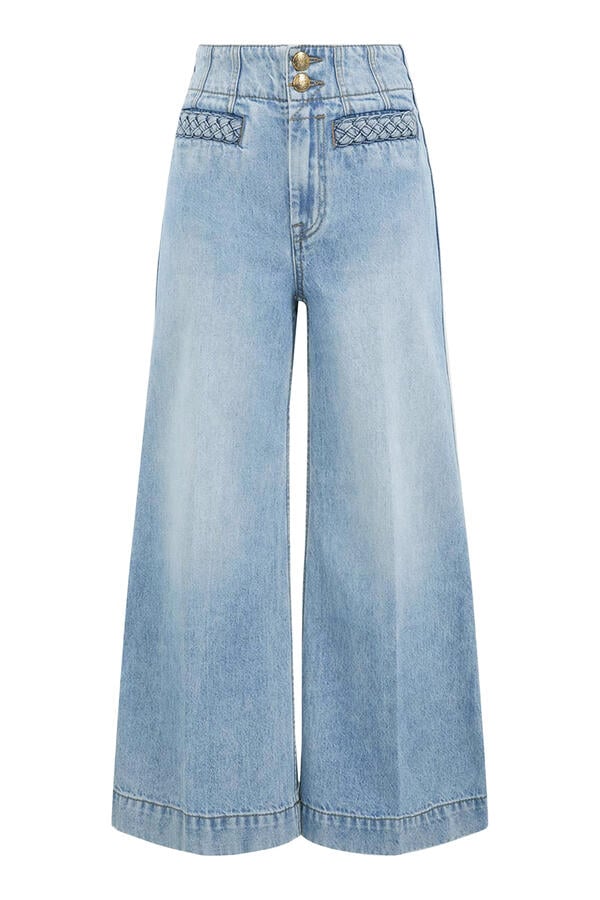 Indra Cropped Flare Jeans