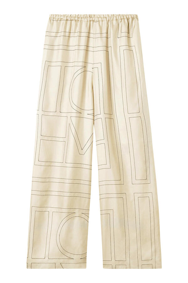 Monogram Silk Bottoms