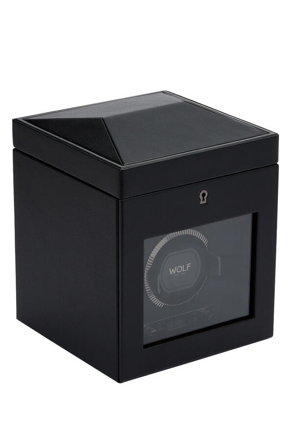 British Racing Single Watch Winder with Storage