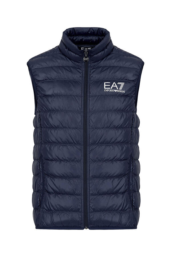 EA7 Logo Puffer Vest
