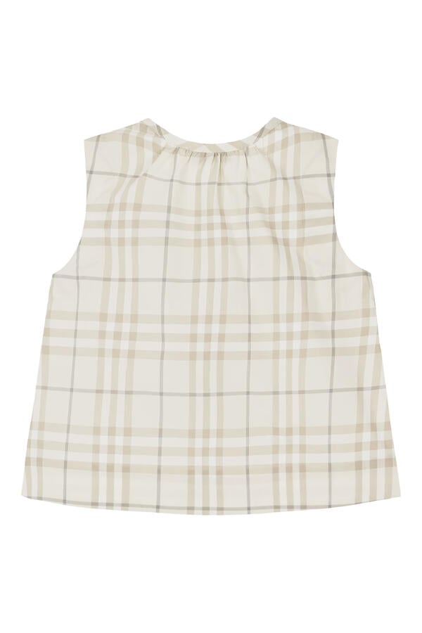 Kids Check Cotton Top 