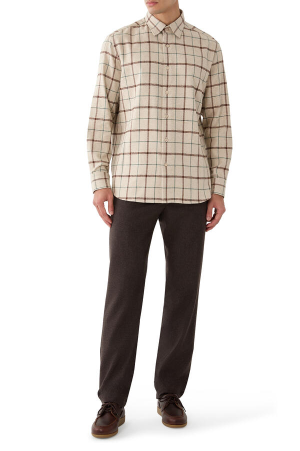 Checked Long Sleeves Shirt