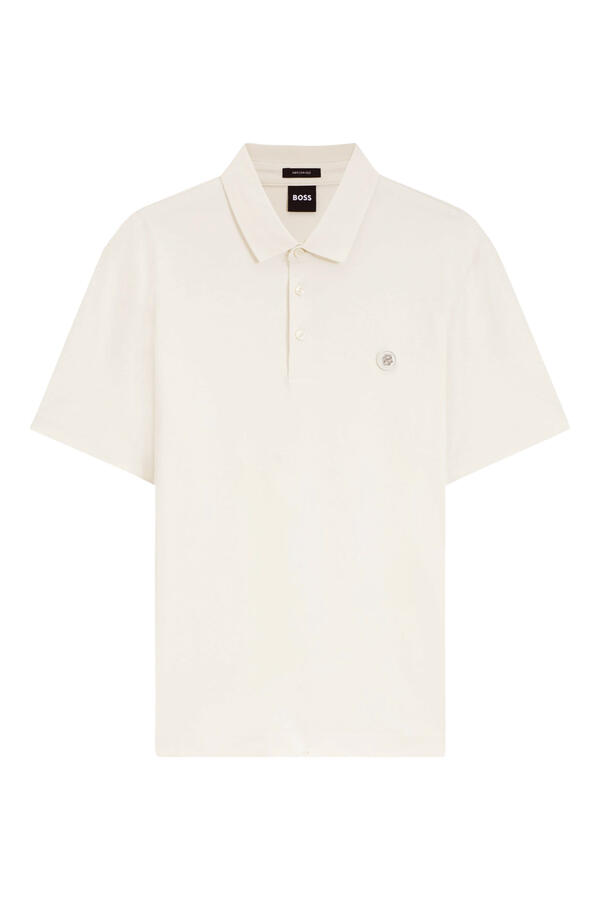 C-Parris 01 Double B Monogram Polo Shirt