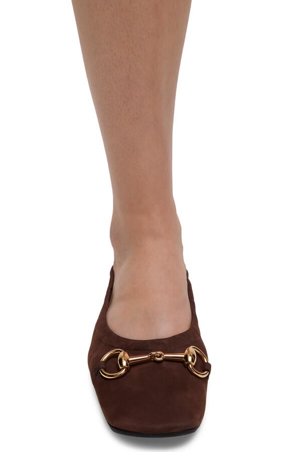 Horsebit Ballet Flats 