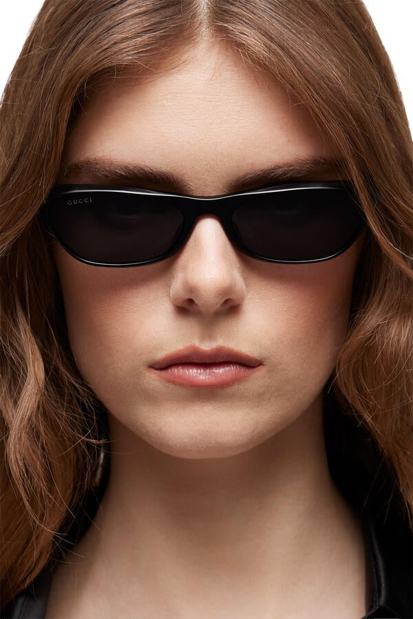 Geometric-Frame Sunglasses