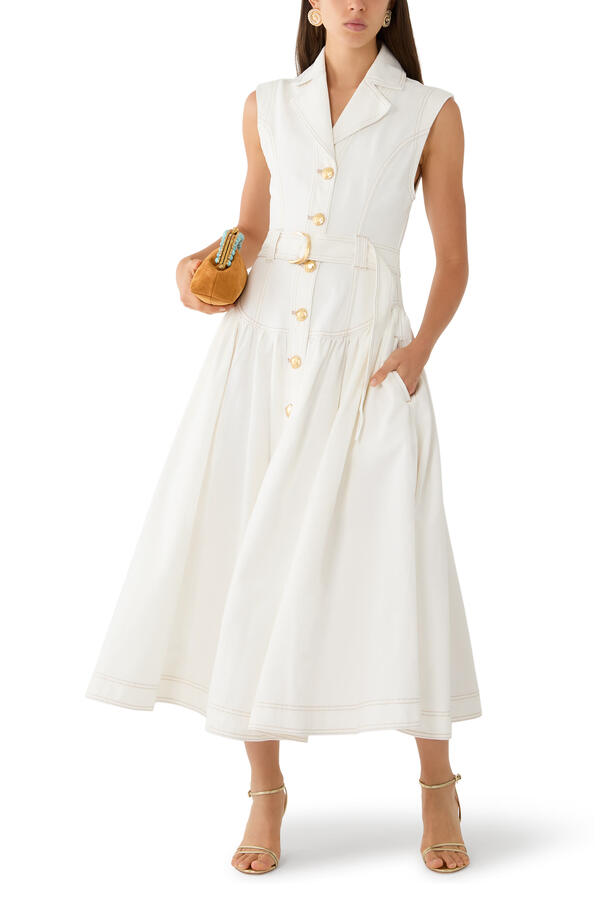 Liliana Denim Midi Dress