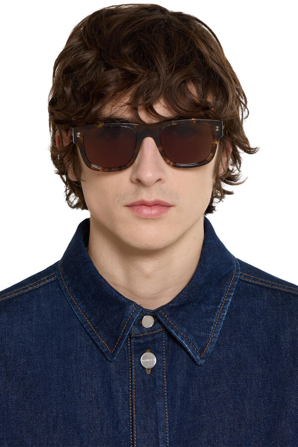 GG2009S Rectangular Frame Sunglasses