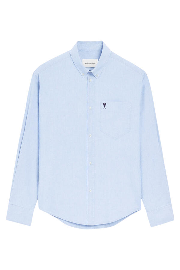 Boxy Embroidered Ami De Coeur Shirt 