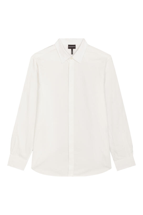 All-Over Jacquard Logo Shirt