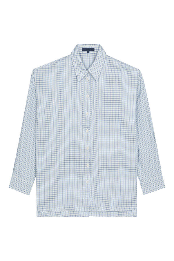  Linus Check Oversized Shirt