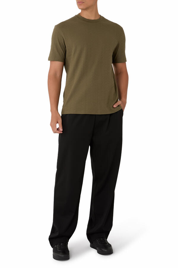 Micro EA Text Logo T-Shirt