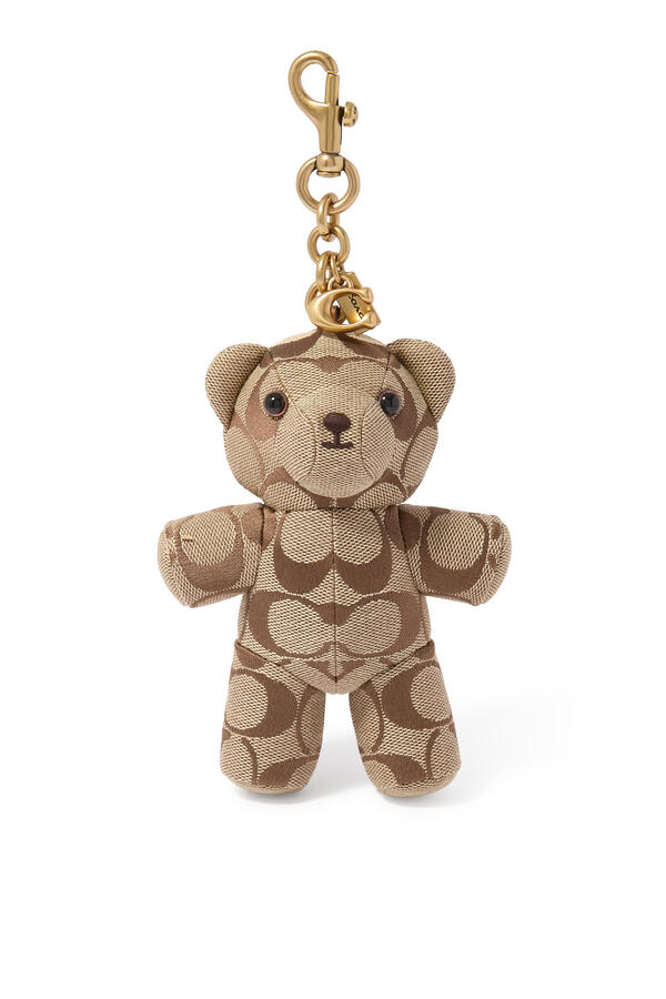 حلية حقيبة بتصميم دب