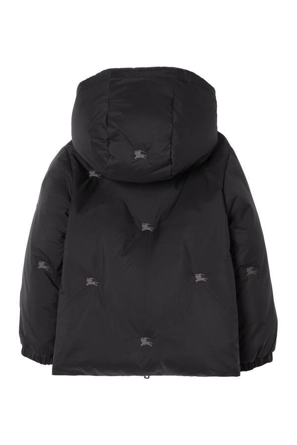 Kids Reversible Check Puffer Jacket