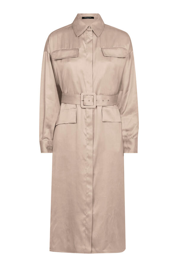 Belted Coat Dress