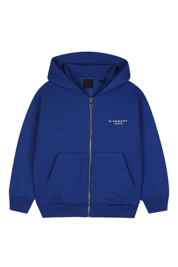 Kids Logo-Print Zip-Up Hoodie