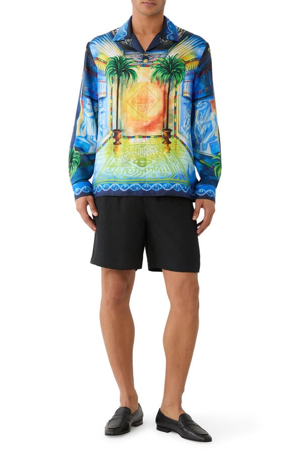 Géométrie Sacrée Long Sleeve Shirt