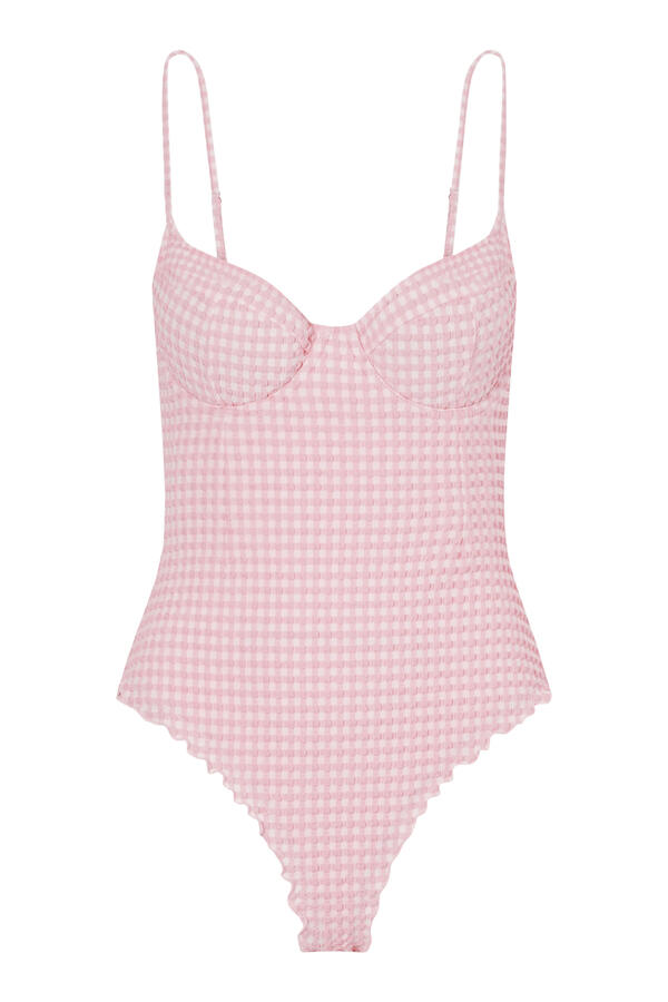 Suni Gingham One-Piece Swimsuit