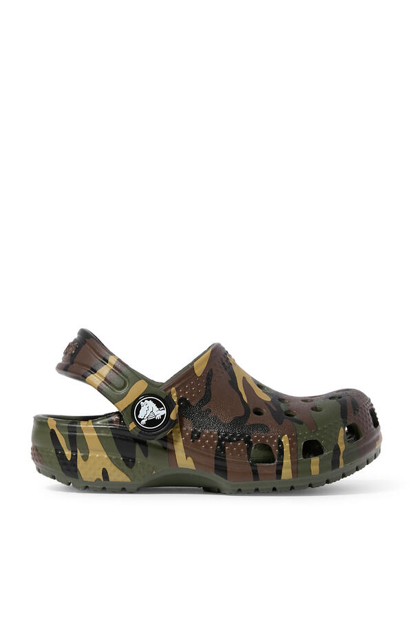Toddler Classic Camouflage Clogs