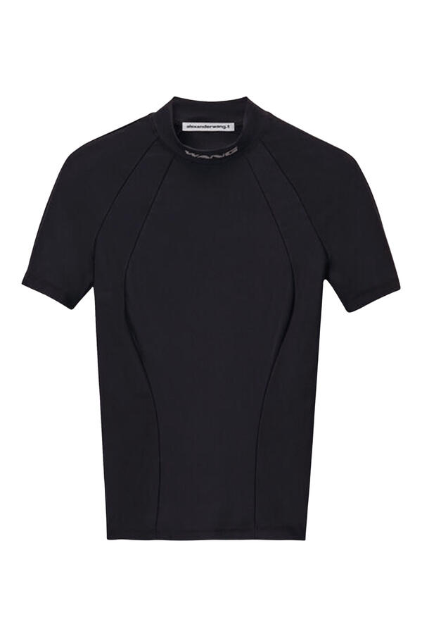  Logo-Detailed Rash Guard Top 