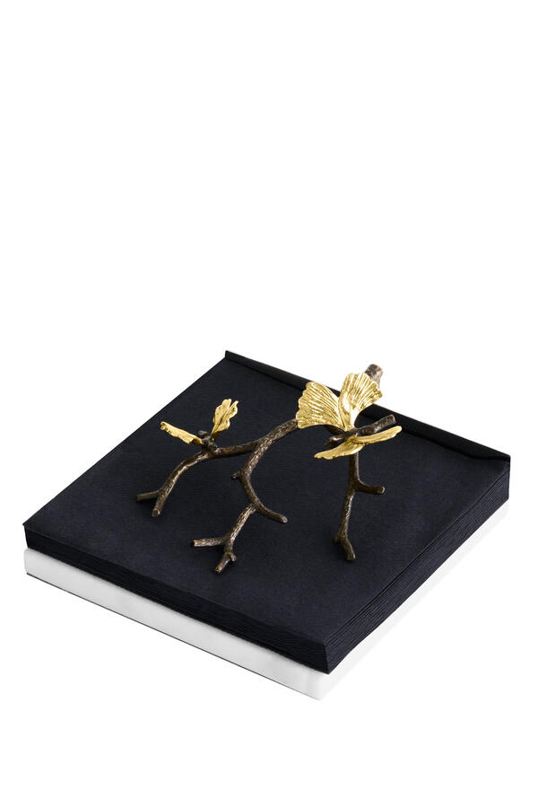 Butterfly Ginkgo Napkin Holder