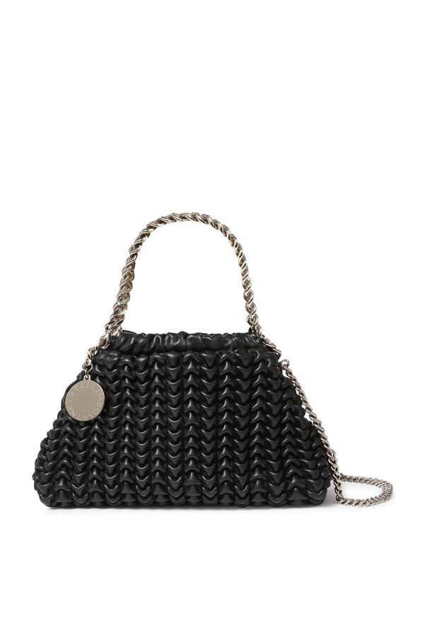 Falabella Popcorn Drawstring Crossbody Bag
