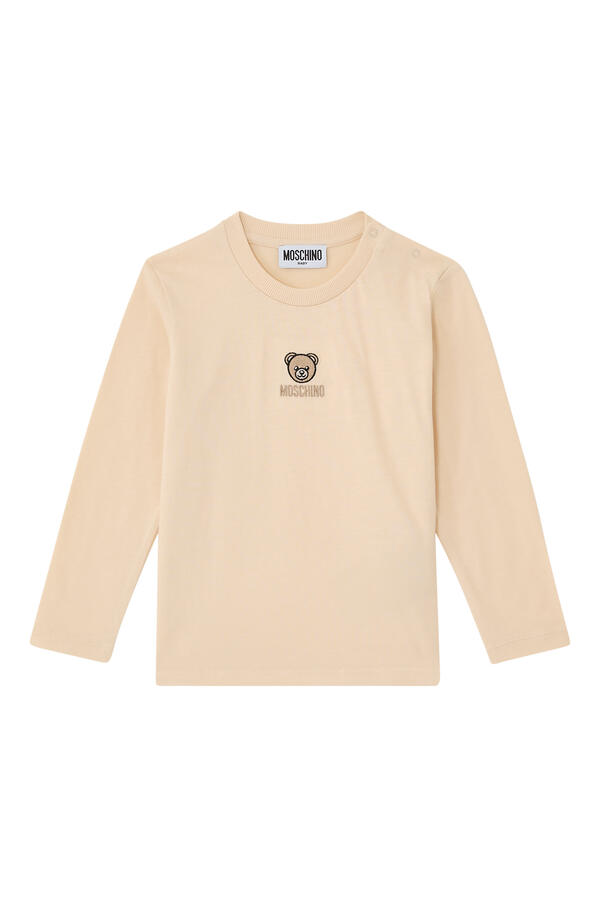 Kids Teddy-Embroidery Sweatshirt