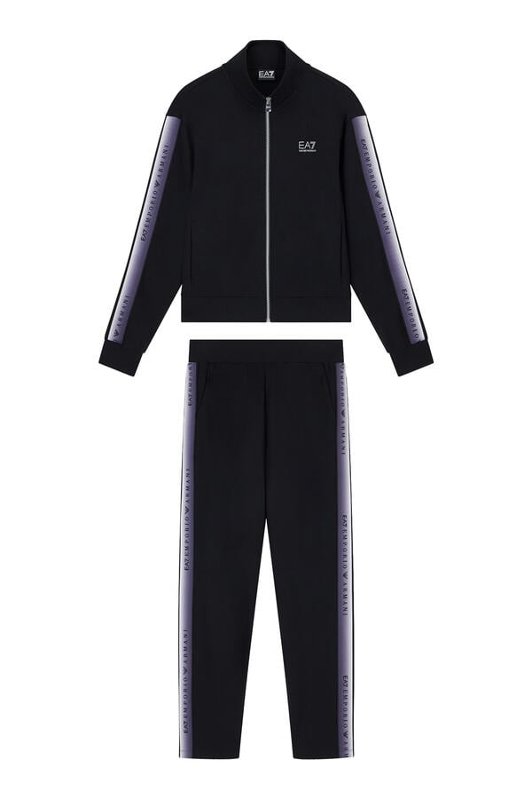 EA7 Logo Tape Tracksuit Set