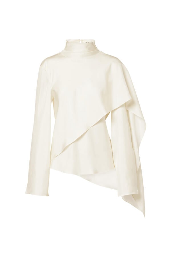 Silk Foulard Top