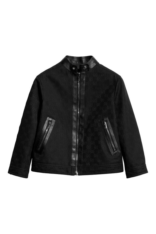 Kids Monogram Zip Jacket